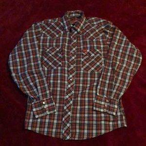 Ely Plains Vintage Western Pearl Snap 16-35